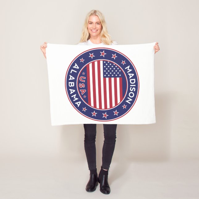 Madison, Alabama Fleece Blanket (In Situ)