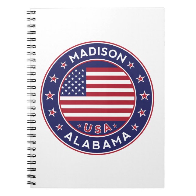 Madison, Alabama Notebook (Front)