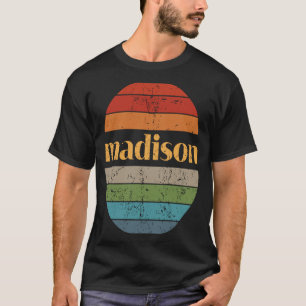 Madison Alabama  Quality Sunset 3 Distressed T-Shirt