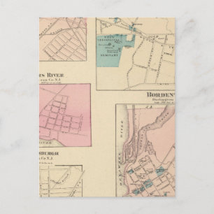 Madison, Bordentown, NJ Postcard