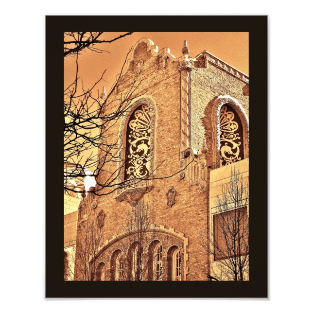 Madison Building Art Photo Print (Front)