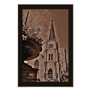 Madison Church on Capitol Square Photo Print