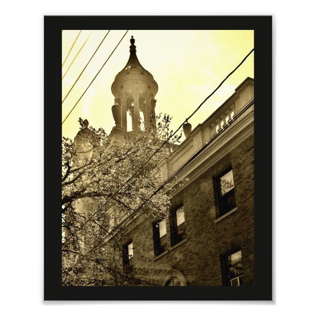 Madison Church Steeple Photo Print (Front)