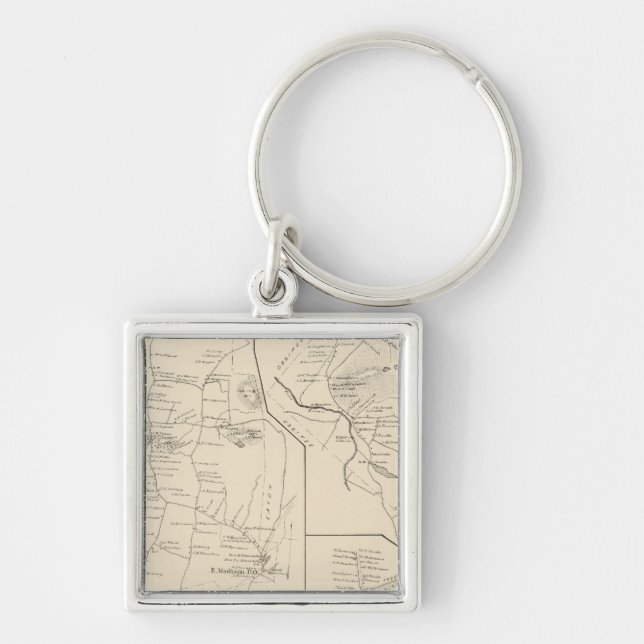 Madison, Effingham Key Ring (Front)
