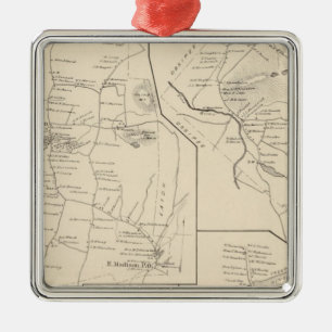 Madison, Effingham Metal Tree Decoration