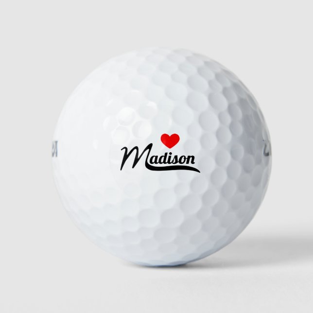 Madison Golf Balls (Front)