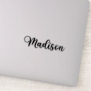 Madison Name - Handwritten Calligraphy