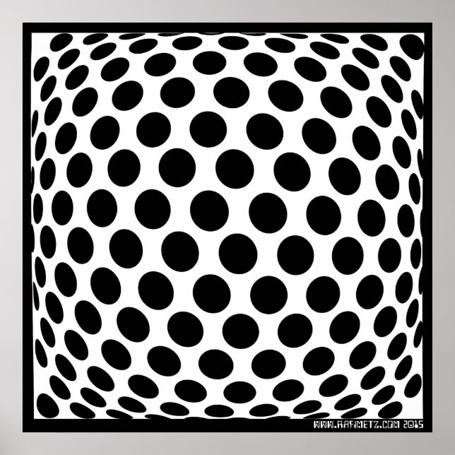 Madison Op Art Poster (Front)