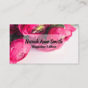 Madison Professional Floral Business Card