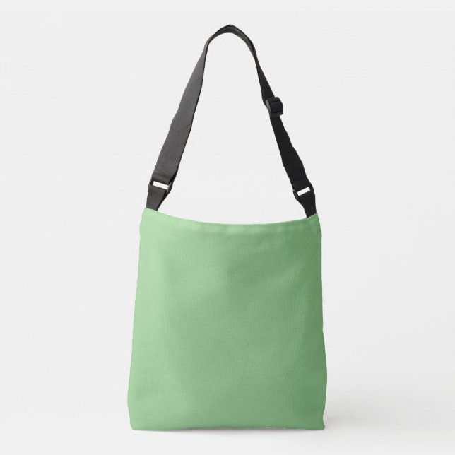 Madison Shopper Med Green  Crossbody Bag (Front)