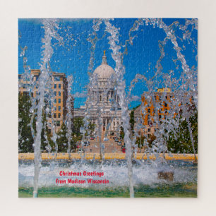 Madison Wisconsin Jigsaw Puzzle