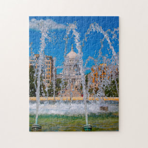 Madison Wisconsin. Jigsaw Puzzle