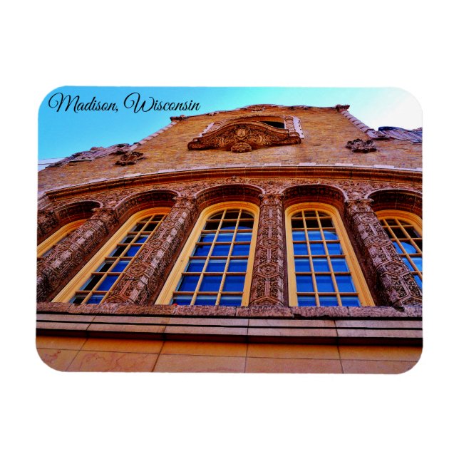 Madison, Wisconsin Magnet (Horizontal)