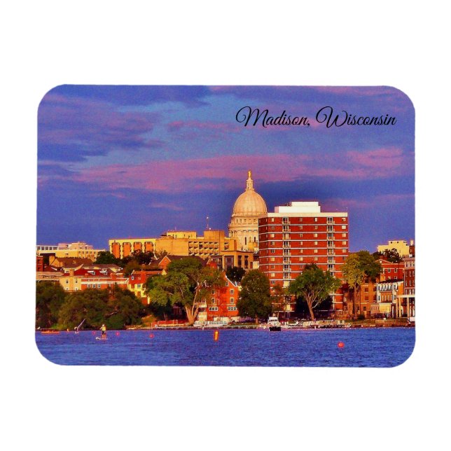 Madison, Wisconsin Magnet (Horizontal)