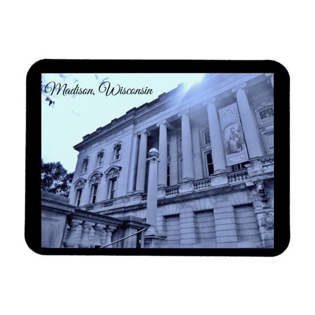 Madison, Wisconsin Magnet (Horizontal)