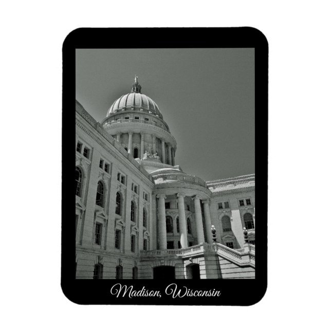 Madison, Wisconsin Magnet (Vertical)