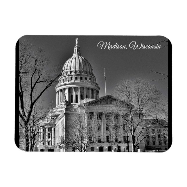 Madison, Wisconsin Magnet (Horizontal)