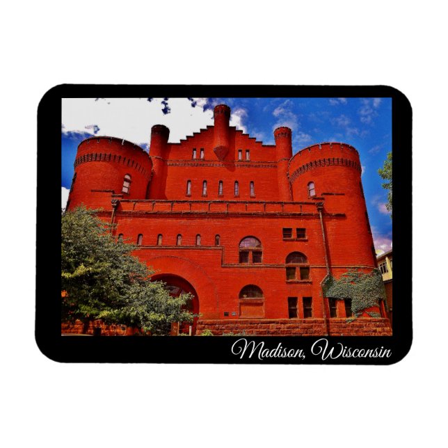 Madison, Wisconsin Magnet (Horizontal)
