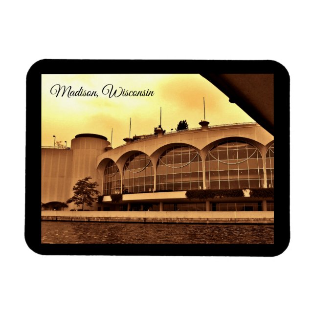 Madison, Wisconsin Magnet (Horizontal)