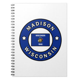 Madison Wisconsin Notebook