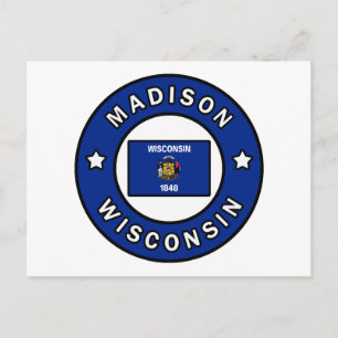 Madison Wisconsin Postcard