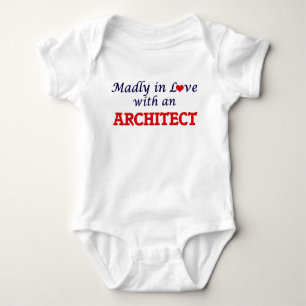 Madly in love with an Architect Baby Bodysuit