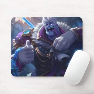Madman Gaming Mousepad Power Lifter Themed Art