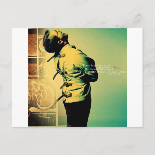 Madness in Love Postcard (Front)