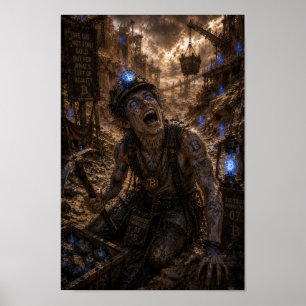 Madness / Miner / Abandoned Ore Mines Poster