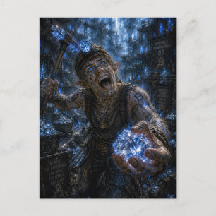 Madness / Miner / Diamond Mining Postcard