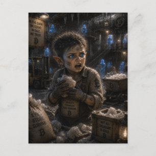 Madness / Warehouse Worker / Salt Miner Postcard