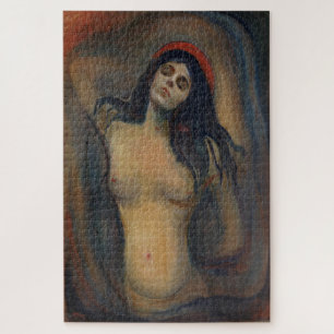 Madonna 1894-1895– Edvard Munch Expressionist Art Jigsaw Puzzle