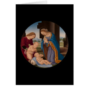 Madonna Adoring the Child with the Infant Saint