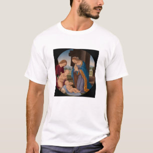 Madonna Adoring the Child with the Infant Saint T-Shirt