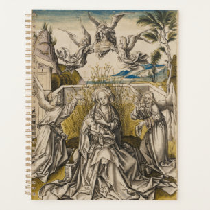 Madonna and Angels In A Landscape c.1500 Planner