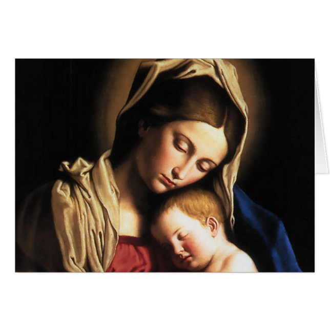 MADONNA AND CHILD (Front Horizontal)