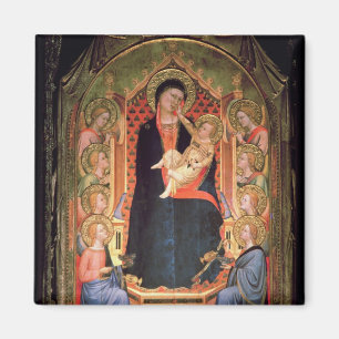 Madonna and Child, 1347 Magnet