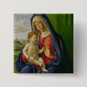 Madonna and Child, 1490s 15 Cm Square Badge