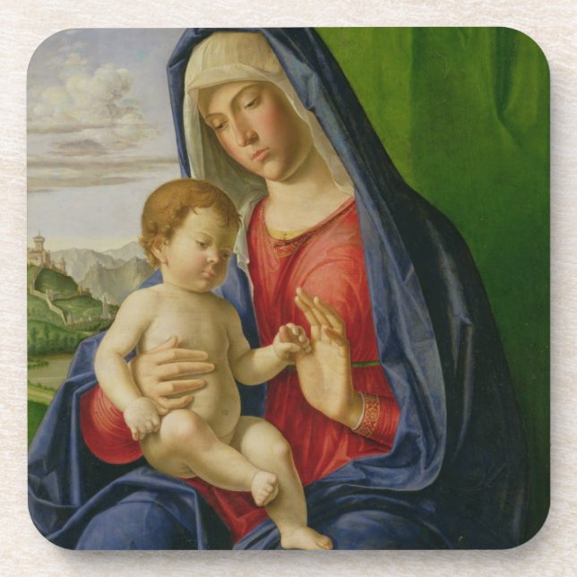 Madonna and Child, 1490s Coaster (Front)