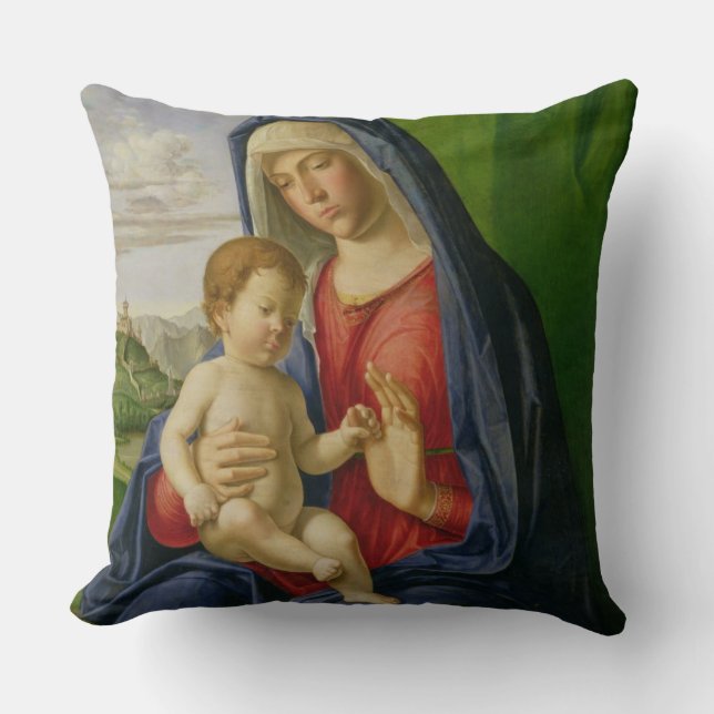 Madonna and Child, 1490s Cushion (Front)