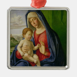 Madonna and Child, 1490s Metal Ornament