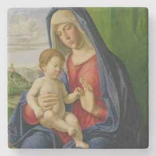 Madonna and Child, 1490s Stone Coaster