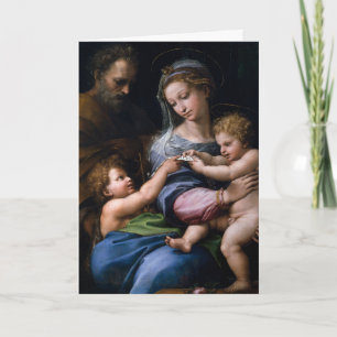 MADONNA AND CHILD 1518-1520, Raphael  (1483–1520)  Card