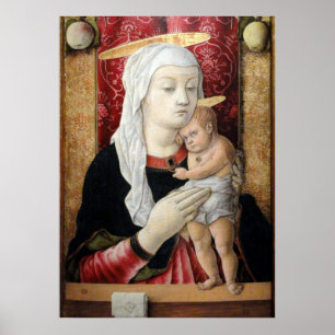 Madonna and Child 2 - Carlo Crivelli - c1468 Poster
