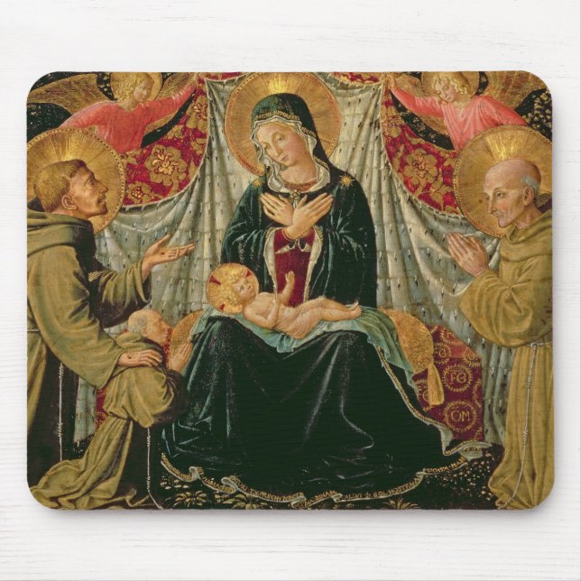Madonna and Child 2 Mouse Pad (Front)
