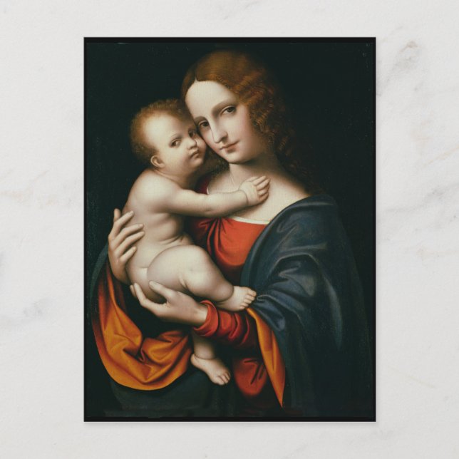 Madonna and Child 2 Postcard (Front)