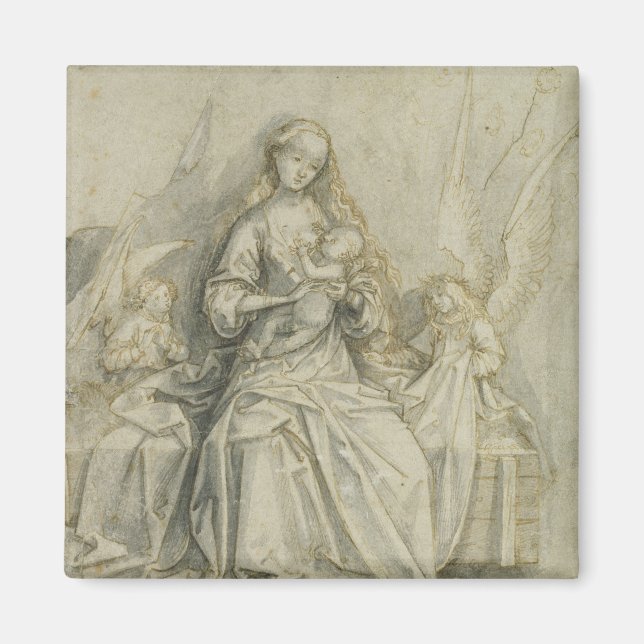 Madonna and Child 3 Magnet (Front)