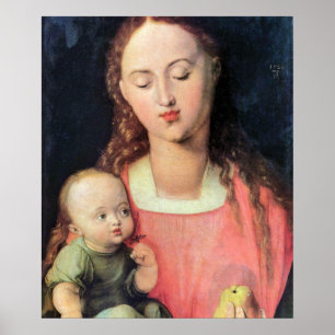 Madonna and Child - Albrecht Durer - c1526 Poster