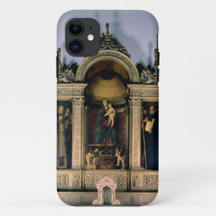 Madonna and Child and Saints (triptych altarpiece) iPhone 11 Case