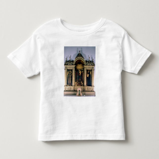 Madonna and Child and Saints (triptych altarpiece) Toddler T-Shirt (Front)